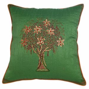 Modern Woven Organic Jute Square <b>Cushion</b> <b>Cover</b> 50x50cm Geometric Striped & Solid Patterns Washable Home Decor - Product Image 6