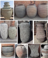 [Leo Nguyen Le] -Jardinières d'extérieur en gros-Jardinière antique-Vase rustique-Pots Atlantis-Grand pot-Poterie d'argile