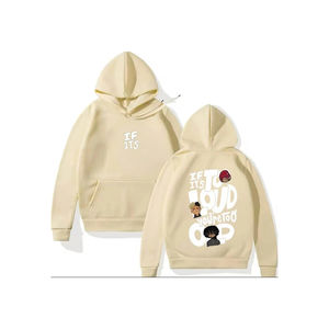 Sweat à capuche personnalisé de haute qualité avec logo d'impression bouffante 100 coton pull lourd ODM OEM - Product Image 4