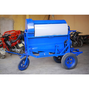 La mejor máquina trilladora de arroz de 1500 kg/h para el mercado de África, desgranadora de motor de gran capacidad para cosechar arroz y grano de trigo - Product Image 3