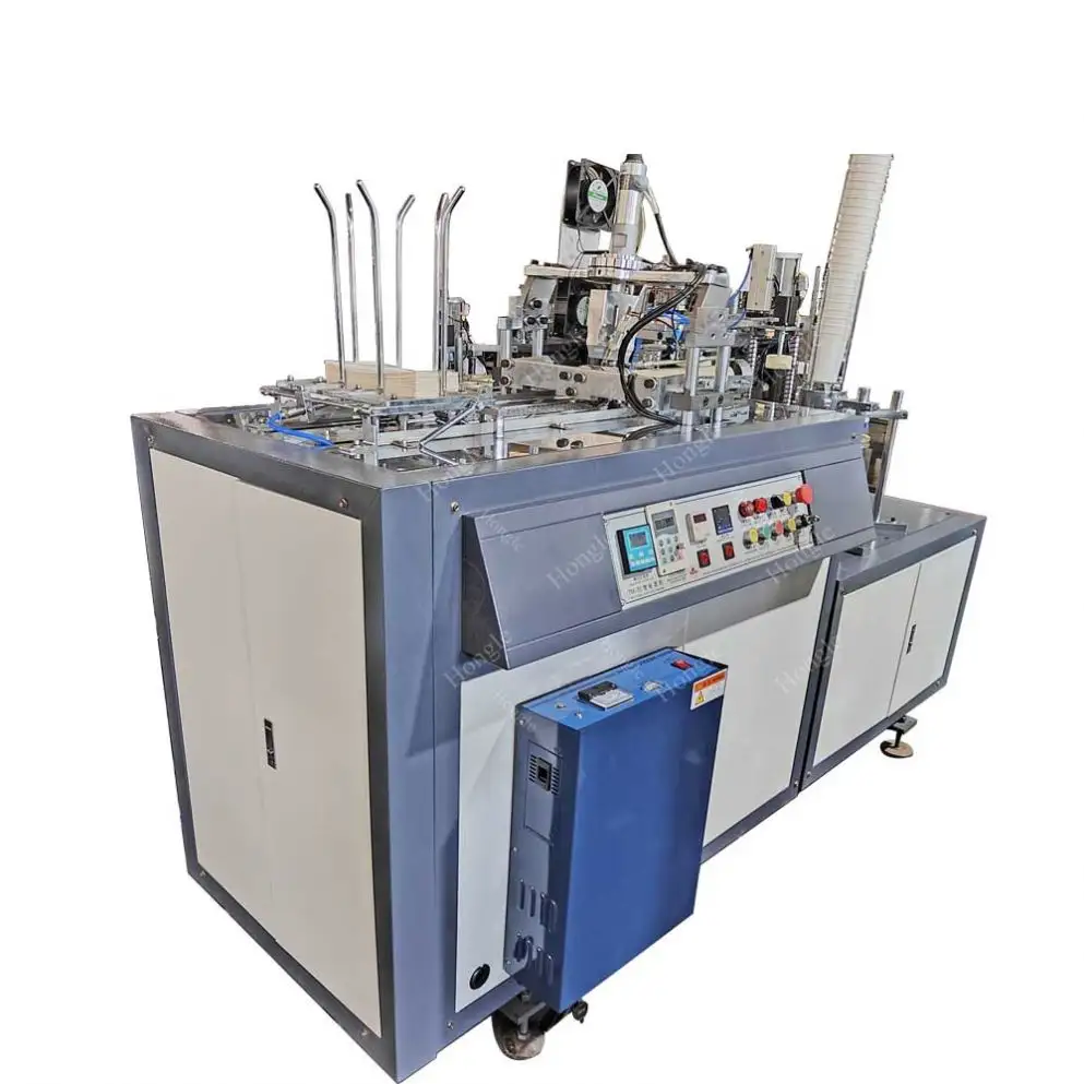 Tianyue Brand Durable Using Low Price Fully Automatic One Time Cup Making Sleeve Forming Machine