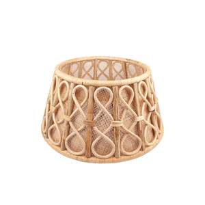 Handwoven 100% Rattan Christmas Tree Collar-Rustic Wicker Skirt Base Cover for Noel Tree Decor - Product Image 5