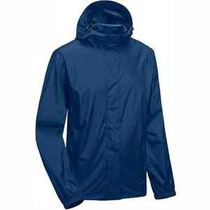 Chaqueta de nailon informal inteligente para hombre de alta calidad, chaqueta de nailon ligera impermeable con múltiples bolsillos - Product Image 1