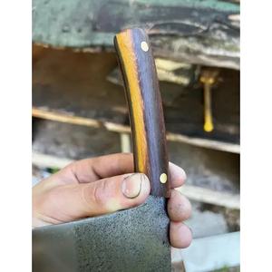 มีดเชฟทำมือขนาด 9 นิ้ว ทำจากเหล็กกล้าไร้สนิม พร้อมปลอกหนังสุดพิเศษ ด้ามจับสวยงาม ปรับแต่งได้ - Product Image 3