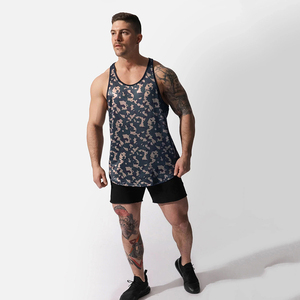 Camiseta sin mangas para hombre de color y tamaño personalizados de alta calidad, camiseta sin mangas transpirable de alto fabricante a bajo precio, camisetas sin mangas para hombre - Product Image 4