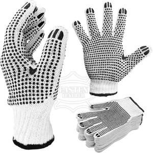 Best Quality Comfortable Knitted Cotton Gloves Custom Size Made In Pakistan Cotton Gloves For Adult - Product Image 3