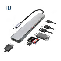 Hub Usb C 7 en 1 pour MacBook iPad Pro ordinateur portable 7 en 1 4K HD MI Hub 4 5 6 7 8 9 10 11 12 en 1 Type USB C Hub Adaptateur USB Type C Dock