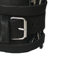 GB-LAS-0005 GEO Brother ผลิตตามสั่งสายรัดข้อเท้าหนังกันลื่นสำหรับใช้ในยิม - Product Image 2