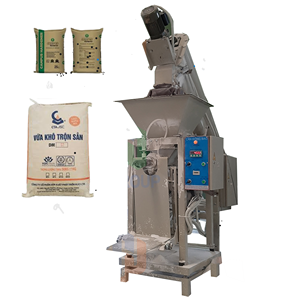 เครื่องบรรจุถุงปากวาล์ว TBM-SS00-A-VB สำหรับผงฉาบยาแนวซีเมนต์20กก. 25กก. 40กก. 50กก. บรรจุภัณฑ์ชั่งน้ำหนัก - Product Image 1