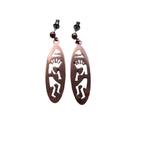 Pendientes Étnicos Grandes de Latón Súper Lindos Diseño 2024, Venta al por Mayor, Joyería Minimalista y Delicada, Pendientes Coloridos de Verano - Product Image 1