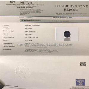 Zafiro azul natural, calidad AAA de forma ovalada con excelente brillo, fabricación y pulido perfectos, hermosa pieza utilizada para joyería - Product Image 6