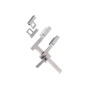 Instrumento Quirúrgico Pediátrico Básico de Acero Inoxidable, Separador Esternal de Titanio de Accionamiento Manual - Product Image 2