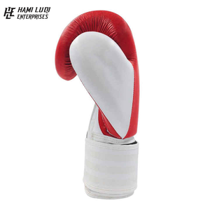 ถุงมือชกมวยแบบสปริงออกแบบได้ตามต้องการขนาดและโลโก้ทำจากหนัง PU แพลตตินัม - Product Image 6