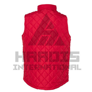 Veste matelassée sans manches, doudoune d'hiver pour homme | Gilet matelassé personnalisé OEM pour homme, Offre Spéciale - Product Image 3