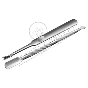 Outil en acier inoxydable de précision à double extrémité pour le soin et le toilettage des ongles respectueux de l'environnement OEM Wholesale - Product Image 1