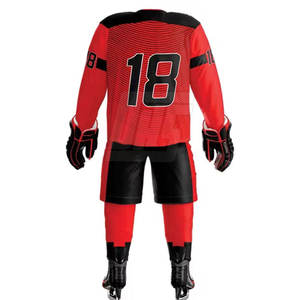 Ensemble de maillot et de pantalon de hockey sur glace respirant pour les joueurs de jeunes et adultes, uniforme de hockey sur glace - Product Image 5