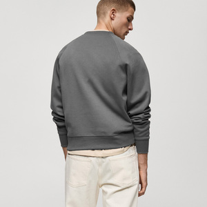 Sudadera unisex de gran tamaño con estampado personalizado bordado OEM ODM ropa informal a la moda Jersey de invierno teñido liso para hombre al por mayor - Product Image 2