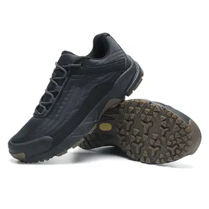 Trekking scarpe sportive da arrampicata in montagna per uomo Trail scarpe estive traspiranti scarpe da Trekking all'aperto EVA PU taglia 36-46 nero