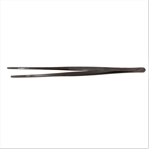 Chef Tweezer High Quality kitchen Tweezers Stainless Steel <b>Cooking</b> Serving <b>Tong</b> Straight Regular Black Kitchen Tweezers Utensils - Product Image 5
