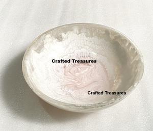 Tazón para Servir Ensaladas de Resina con Diseño Único en Espiral, para Vajilla, Decoración del Hogar, Alimentos, Postres y Sopas - Product Image 3