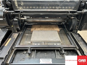 Máquina troqueladora de cilindros Heidelberg KSBA original en venta - Tamaño 460 x 585 mm - Product Image 5