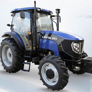 Tractores agrícolas 4WD asequibles 50HP 100HP Tamaño compacto con gran potencia para arar el cultivo y el trabajo de transporte - Product Image 1