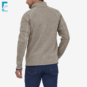 Chaqueta polar de poliéster/algodón transpirable de secado rápido para hombre 2025 - Product Image 3