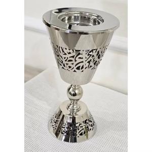 เตาเผาเครื่องหอมโลหะคุณภาพเยี่ยม เป็นมิตรกับสิ่งแวดล้อม สำหรับใช้ในโรงแรม อุปกรณ์เครื่องหอมอินเดีย M R Handicrafts - Product Image 2