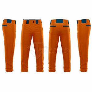 Pantalons de baseball en toile personnalisés, écologiques et respirants pour l'équipe, avec votre propre design - Product Image 2