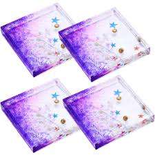 Creative Design Luxury Round Tea & <b>Drinking</b> <b>Coasters</b> Resin Material Custom Color for Home Hotel Restaurant Tableware - Product Image 6