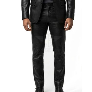Traje de Cuero de Nuevo Estilo para Hombre, Diseño Clásico y Elegante, Ajuste Cómodo, Ideal para Reuniones, Fiestas y Uso Diario con Estilo - Product Image 6