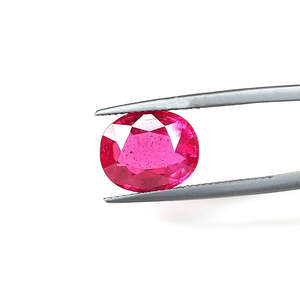 Rubis naturels de Bangkok ovales 7,70 carats, saphir de qualité supérieure, taille coussin, hauteur 8 mm, largeur 3 mm, pour accessoires de bijouterie - Product Image 2