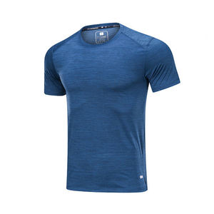 ผู้ชายเสื้อยืดแขนสั้น Quick-Dry Men เสื้อธรรมดาคุณภาพดีสีเขียวป่าซื้อ Crop Street สวมเสื้อ T - Product Image 6