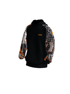 OEM Hombres Sudadera con capucha Tamaño grande 100% Mezcla de algodón Invierno Otoño Cremallera completa Bordado personalizable Diseño de color sólido - Product Image 2