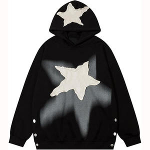 เสื้อฮู้ดดี้ผู้ชายผ้าฝ้ายคุณภาพสูง ทรงปกติ ปักลายตามสั่ง ดีไซน์พิเศษ ผ้าฟลีซ หนานุ่ม ใส่สบาย เหมาะสำหรับฤดูหนาว - Product Image 4