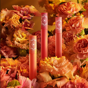 Coréen Noir Rouge Marque Crème Matt Rouge 3 CM16 Joyau De PuMPkin-Fleur De Luxe Lipgloss - Product Image 1