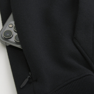 Wholesale 400GSM <b>Black</b> Custom Hoodie Oversized Men's Plain Washed Thick Hoodies High Quality French Terry Cotton Acid Men Hoodie - Product Image 3