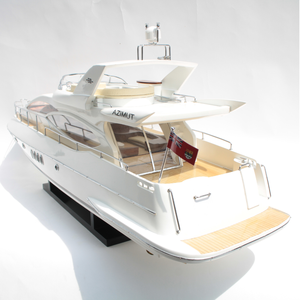 AZIMUT 68 Modelo de lancha rápida de madera Producto hecho a mano de alta calidad de Vietnam 2024 Nueva idea Técnica pintada - Product Image 4