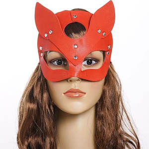 เคสหนังใบหน้าทาสทำจากหนังออกแบบตามสั่งน้ำหนักเบาที่มีการปิดที่ปลอดภัยและรูปทรงที่สะดวกสบาย - Product Image 4