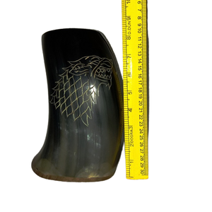 Vasos de cuerno para beber Vikingo, regalo de Navidad, para cerveza, vino - Product Image 1
