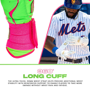 Gants de baseball et softball KIP en cuir pour entraînement sportif Franklin Long Cuff Vente en gros en ligne - Product Image 3