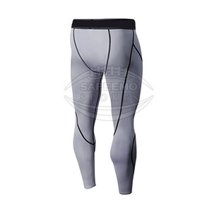 Pantalones de Compresión Deportivos para Hombre, Personalizables, de Longitud Completa, Cintura Elástica Ajustable, Spandex/Poliéster 140g, Elásticos y Cómodos - Product Image 2