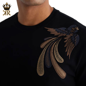 T-shirts en gros personnalisés légers de taille standard, t-shirts de couleur unie de grande taille, t-shirts 100% à prix avantageux pour hommes - Product Image 2