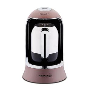 Korkmaz A860-06 Kahvekolik Rosagold/macchina da caffè cromata - Product Image 2