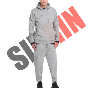 เสื้อกันหนาวมีฮู้ดแบบสวมหัวของผู้ชายเสื้อกันหนาวผ้าฝ้ายโพลีเอสเตอร์หลากสีสำหรับฤดูหนาวออกแบบโลโก้ได้ตามต้องการ - Product Image 5