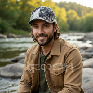 Casquette de baseball en cuir de vache - Product Image 4