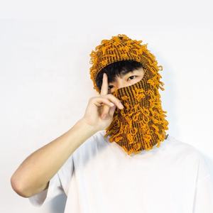 Mascarilla facial de poliéster sublimado de diseño de moda de alta calidad OEM, máscara de esquí impresa personalizada pasamontañas para deportes al aire libre - Product Image 4