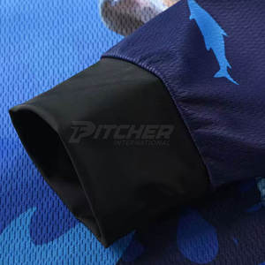 เสื้อซิป100% โพลีเอสเตอร์ UPF 50ผ้าโพลีเอสเตอร์ระบายอากาศน้ำหนักเบาเหมาะสำหรับสวมใส่กีฬากลางแจ้งแบบลำลอง - Product Image 4