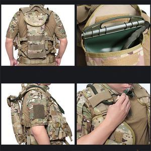 Gilet tactique de chasse, sac de patrouille, extension fonctionnelle de rangement pour pochette radio, couleur et taille personnalisables, léger (280g) - Product Image 6