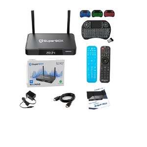 In Stock Super box S6 Pro Latest Version Smart Box with Voice Remote <b>Mini</b> <b>Keyboard</b> 4GB RAM 32GB Fully Loaded - Product Image 1